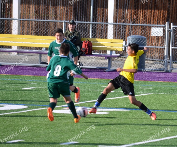 Soccer Team Field Ball Goal