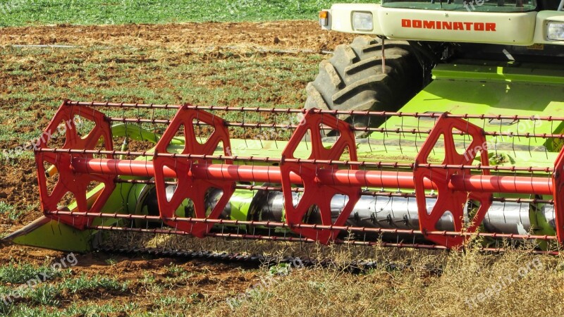 Threshing Machine Agriculture Machine Farming Harvesting