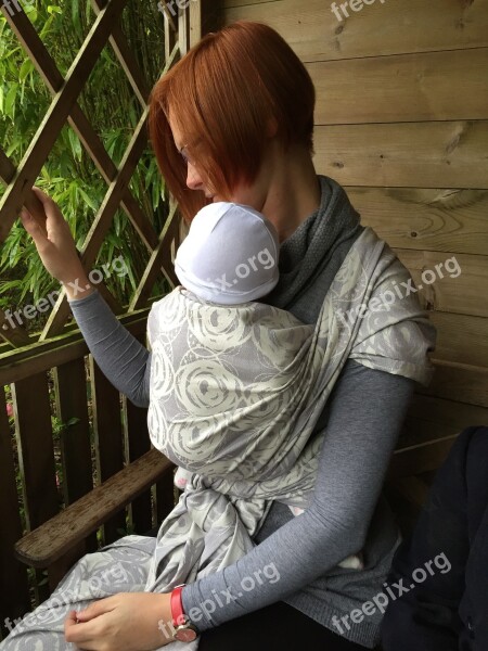 Woven Wrap Babywearing Carrier Free Photos