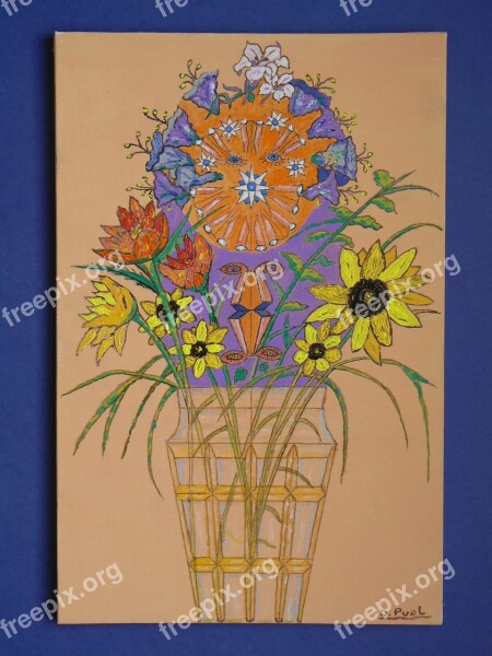 Five Senses Vase Flowers Flower Vases Yellow