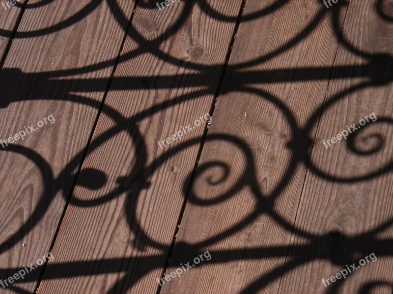 Shadow Grid Wrought Iron Shadow Play Light