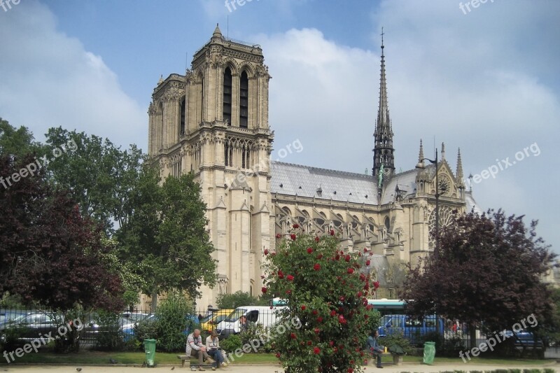 Notre Dame Church Paris Free Photos