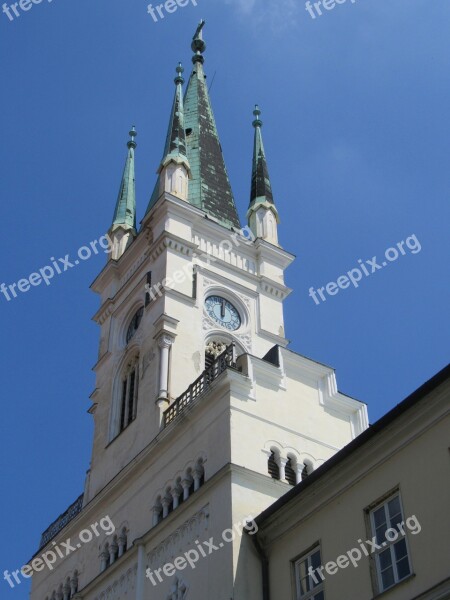 Nitrify Slovakia Old Town Hall Tower Free Photos