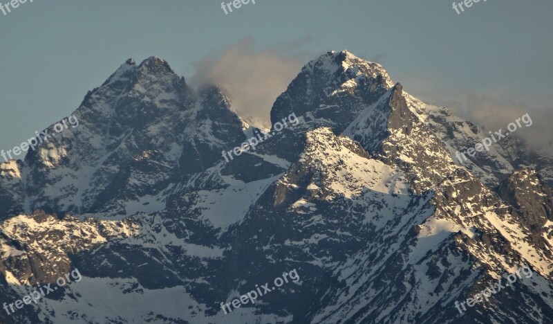 Mountains Tatry The High Tatras Landscape Tops