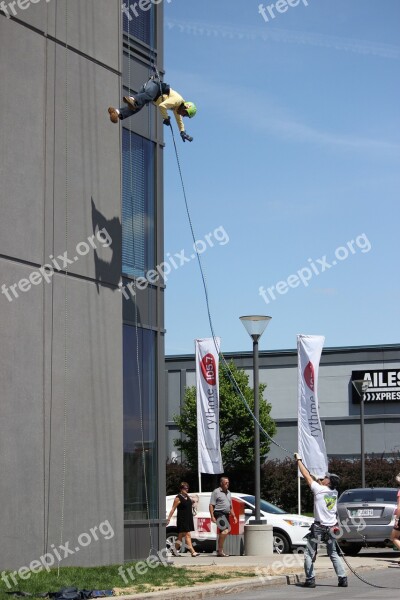 Building Mutual Aid Rope Décalade Extreme