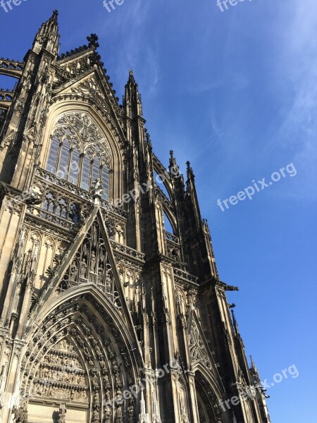 Cologne Tower Germany Cathedral Free Photos