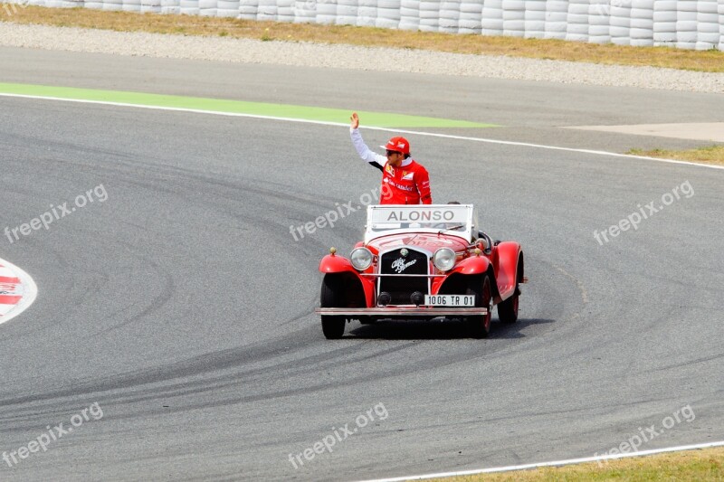 Alonso Auto Formula 1 Racing Car Free Photos