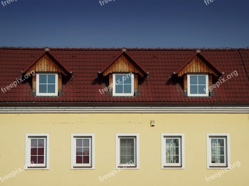 House Window Architecture Building Attic