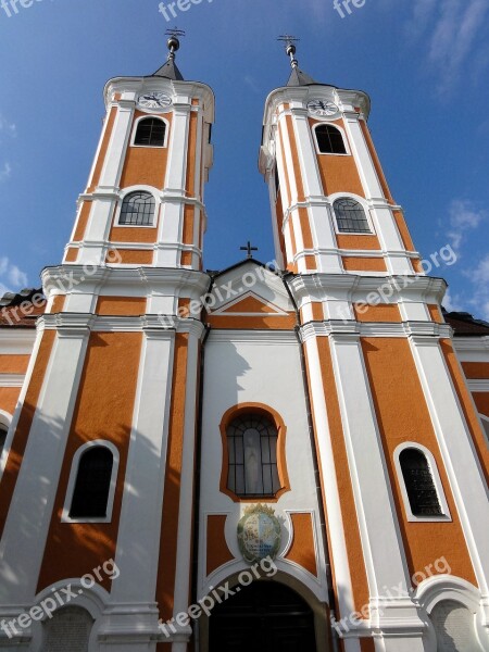 Church A Place Of Pilgrimage Building Tower Bell