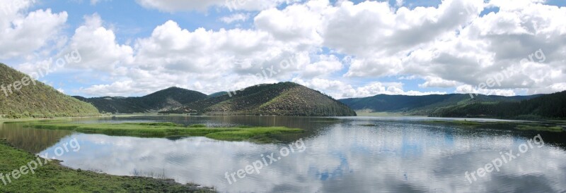 The Scenery Dali Erhai Lake Landscape Lake