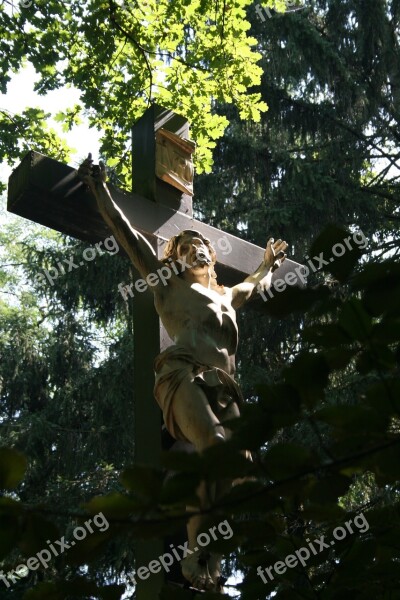 Ascension Remembrance Day Jesus Cross Wooden Cross