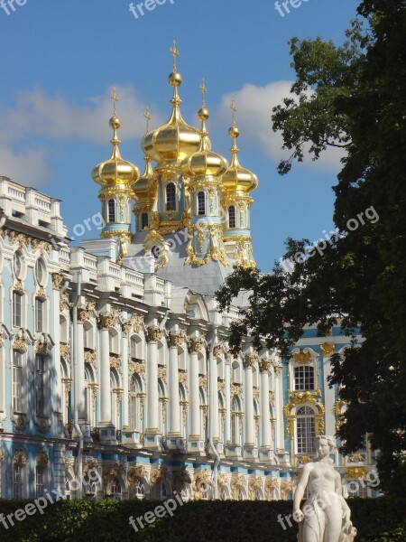 Russia Palace Castle Saint Petersburg Museum