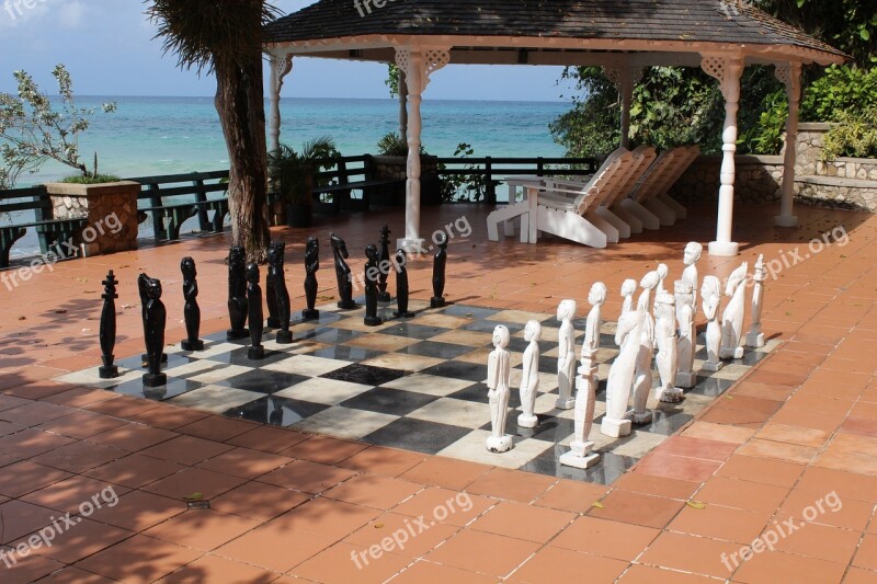 Chess Game Play Chess Pieces Chess Board