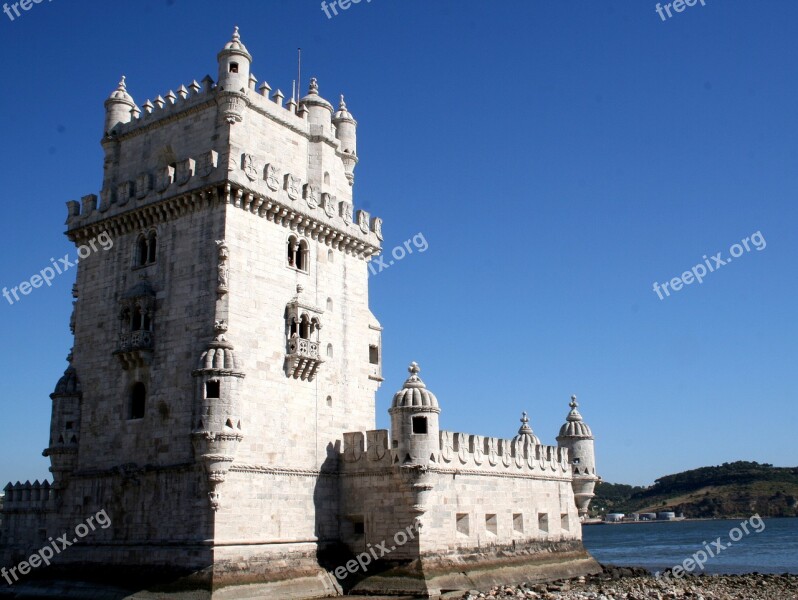 Portugal Tower Architecture Landmark Building