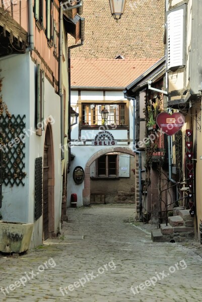 Alsace Riquewihr Porch Dealer Wine