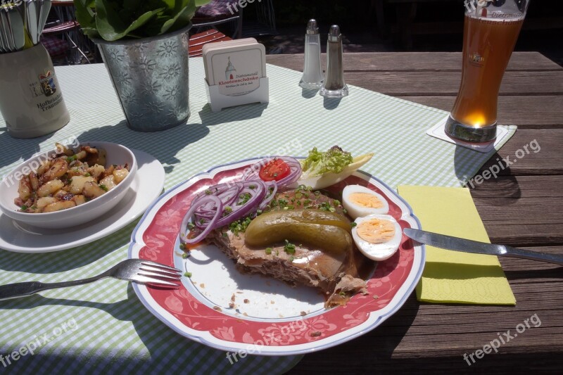 Eat Beer Garden Snack Bavaria Restaurant