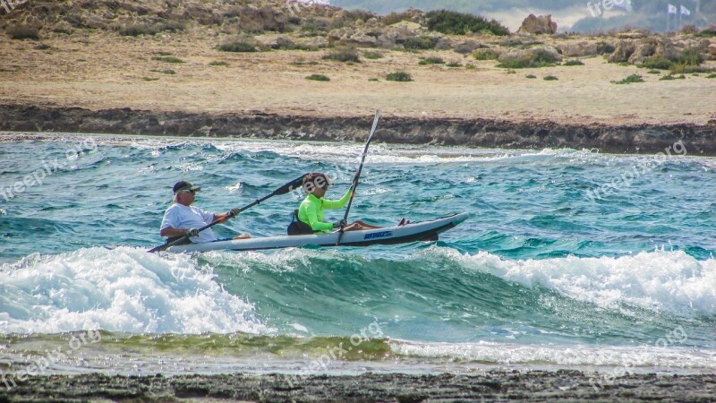 Canoe Kayak Sport Water Sport Activity Adventure