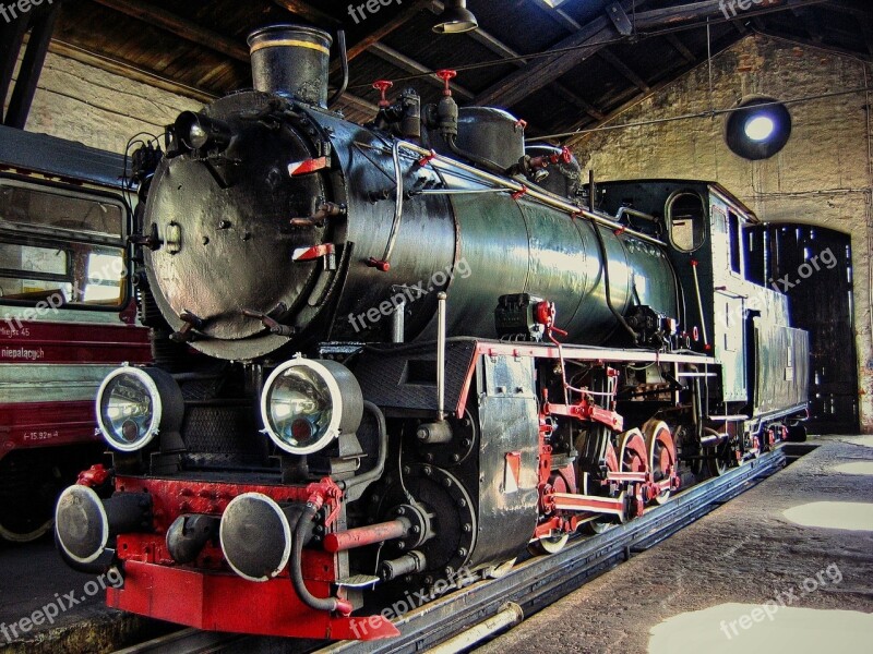 Locomotive Train The Roundhouse The Museum Steam Locomotive