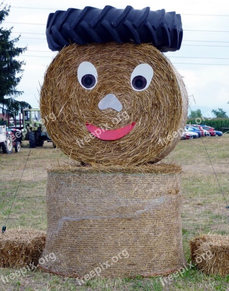 Rolls Straw Festival Harvest Field