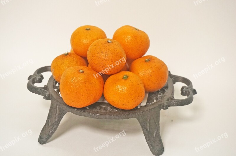 Tangerine Citrus Orange Fruit Clementine