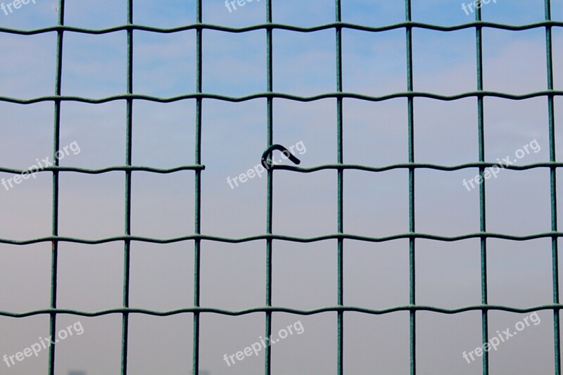 Lingang Sky Fences Brocken Free Photos