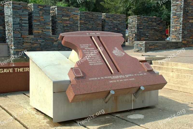 South Africa Soweto Apartheid Memorial Monument