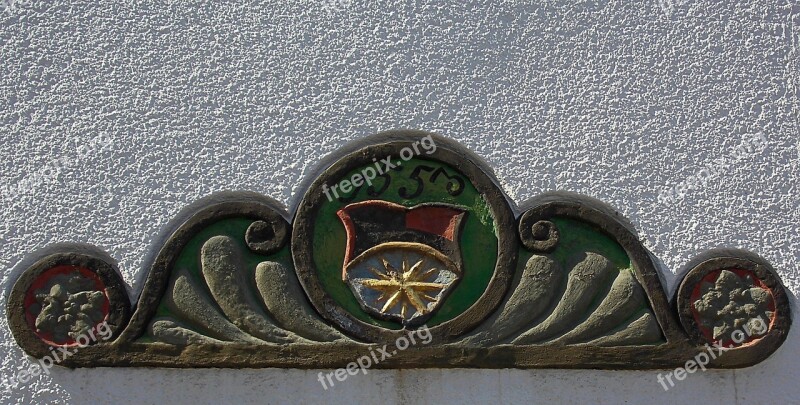 House Ornament Freiberg Historically Architecture