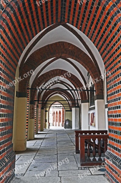 Archway Town Hall Stralsund Brick Clinker