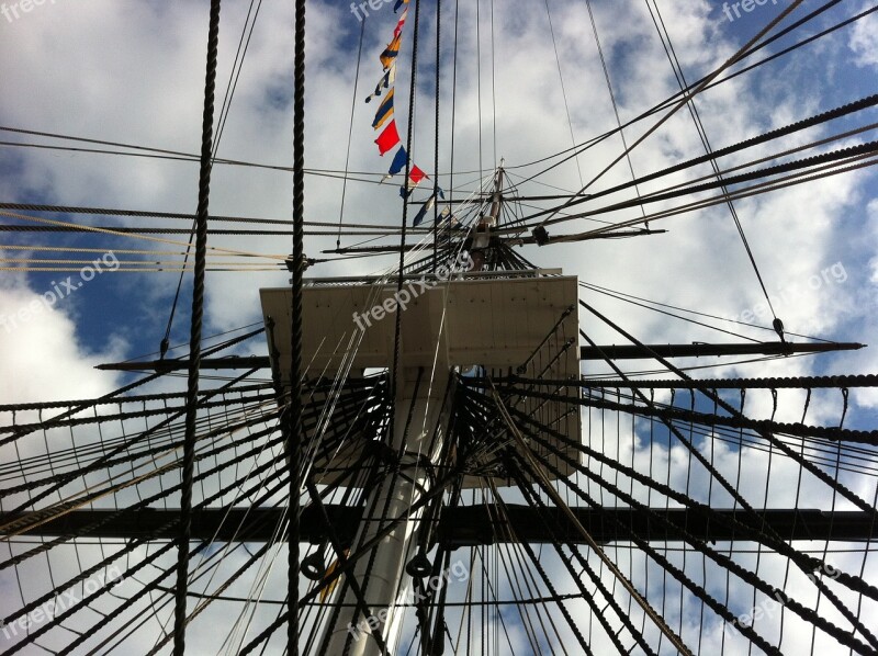 Tall Ship Mast Sail Sailing Ship