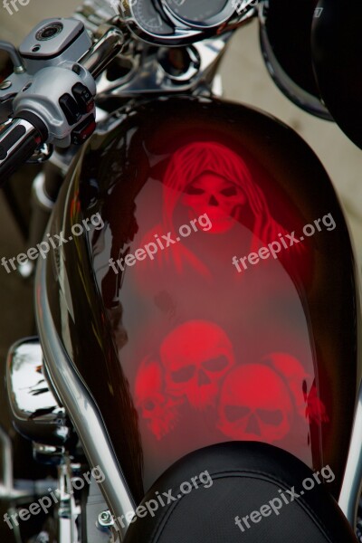 Graphic Motorcycle Harley Davidson Free Photos