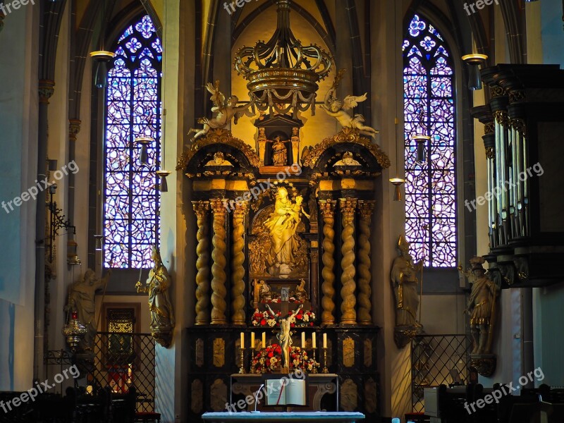 Church Altar Christian Architecture Baroque