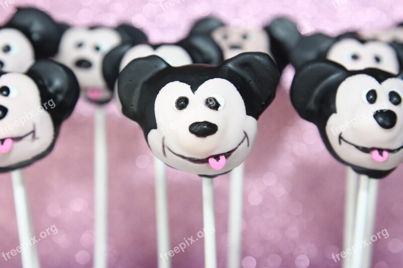 Cake Pop Mikey Mouse Cake Dessert Food