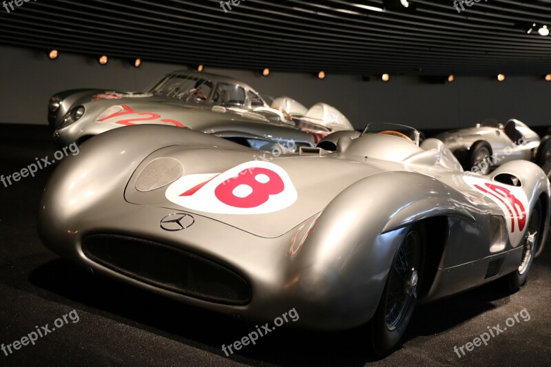 Mercedes-benz Museum Stuttgart Oldtimer Exhibition Old Cars