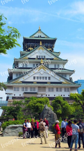 Osaka Castle Japan Five Osaka Landmark