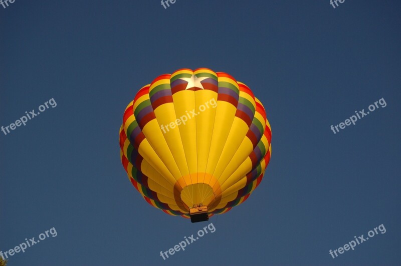 Hot Air Balloon Recreation Sky Balloon Colorful