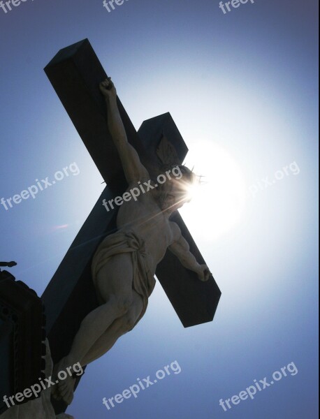 Jesus God Catholic Cross Crucifixion