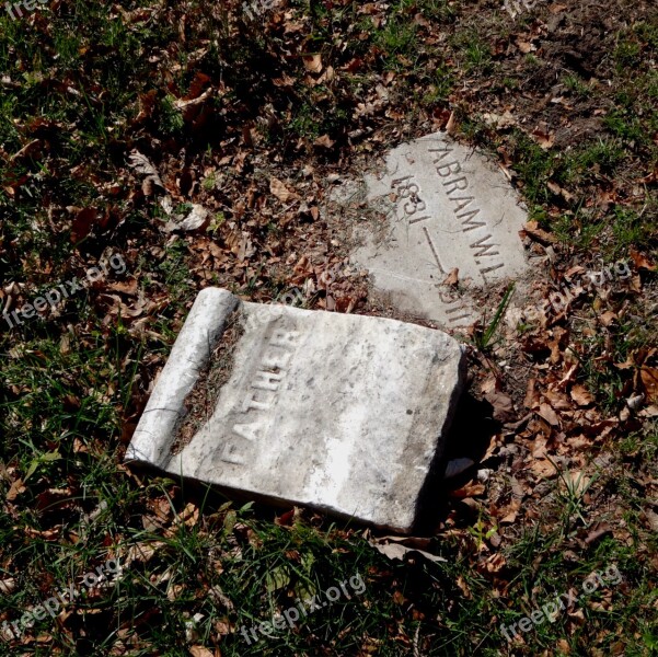 Father Cemetery Grave Graveyard Memorial