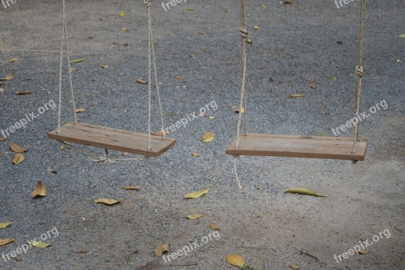 Swing Playground Diy Childhood Day