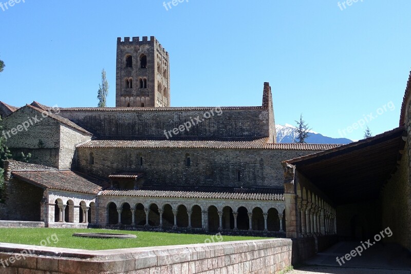 France Eastern Pyrenees Codalet Abbey Saint-michel Cuxa