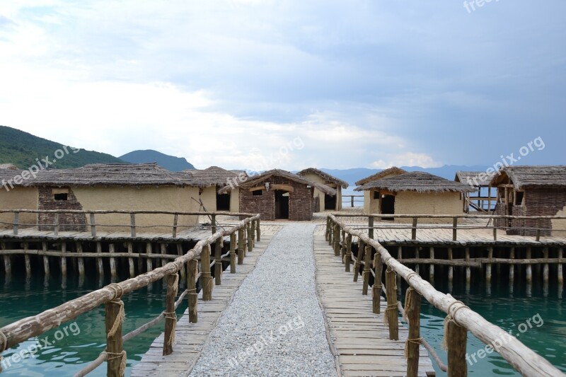 Museum Water Ohrid Macedonia Free Photos