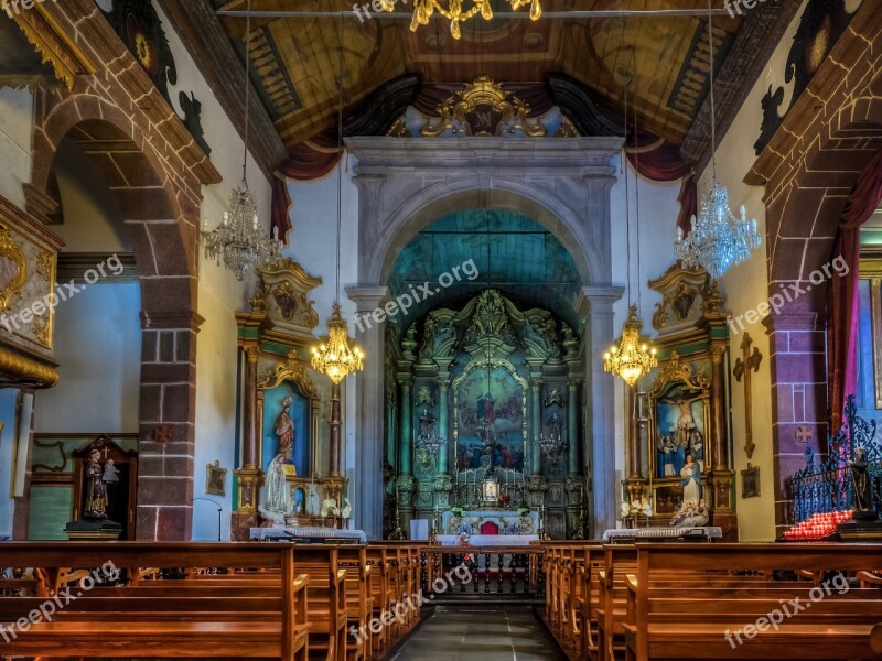 Church Madeira Hdr Funchal Free Photos