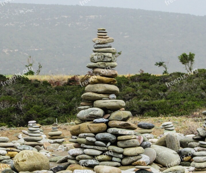 Cyprus Akamas National Park Stones Nature