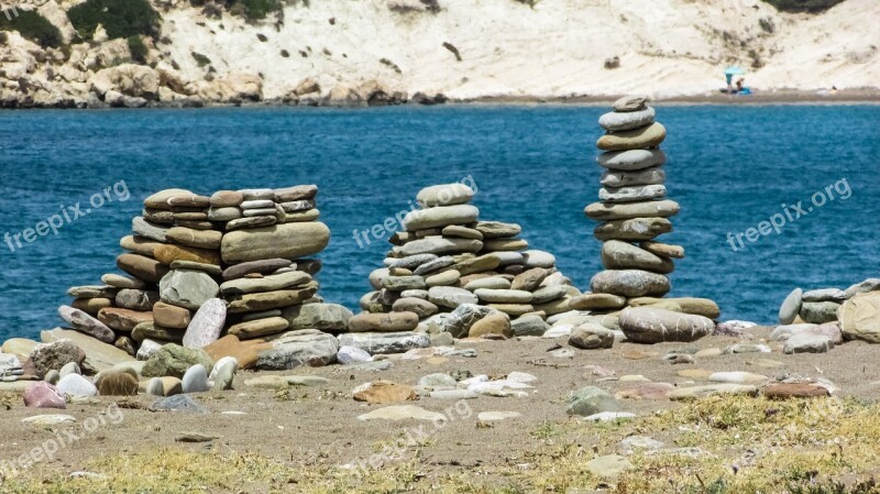 Cyprus Akamas National Park Stones Beach