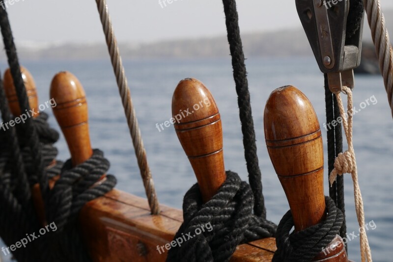 Sailing Rope Knot Boat Sea