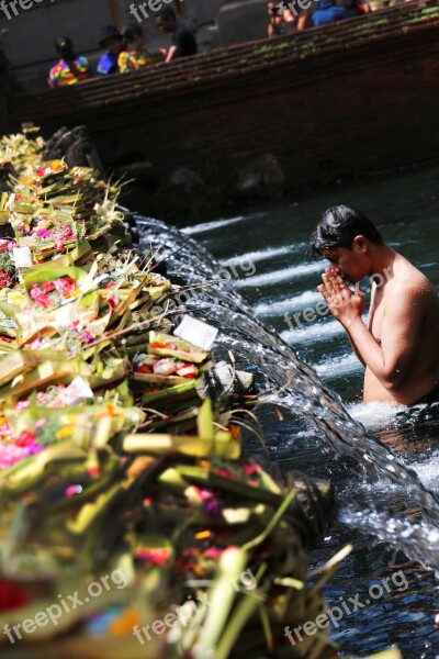 Indonesia Spiritual Water I Pray Meditation