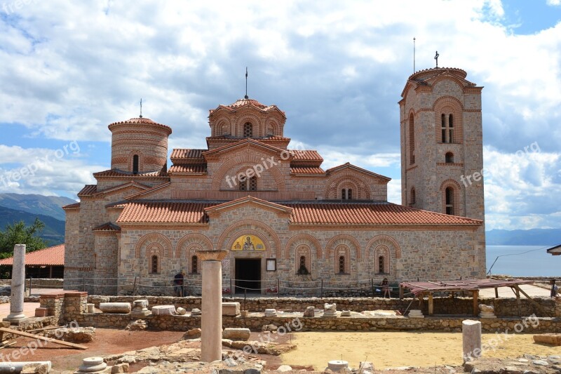 Plaushnik Church Ohrid Macedonia Free Photos