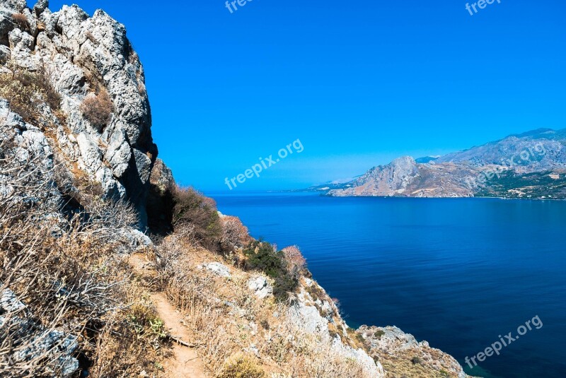 Crete Plakias Sea Color Water