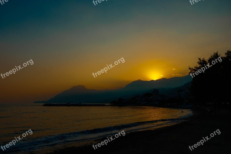 Crete Plakias Sea Color Water