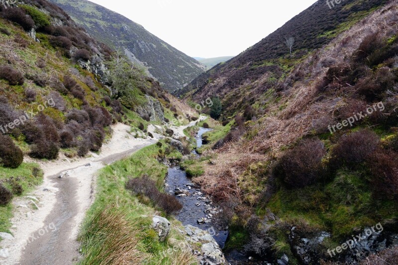 Stream Carding Mill Valley Countryside Mill England