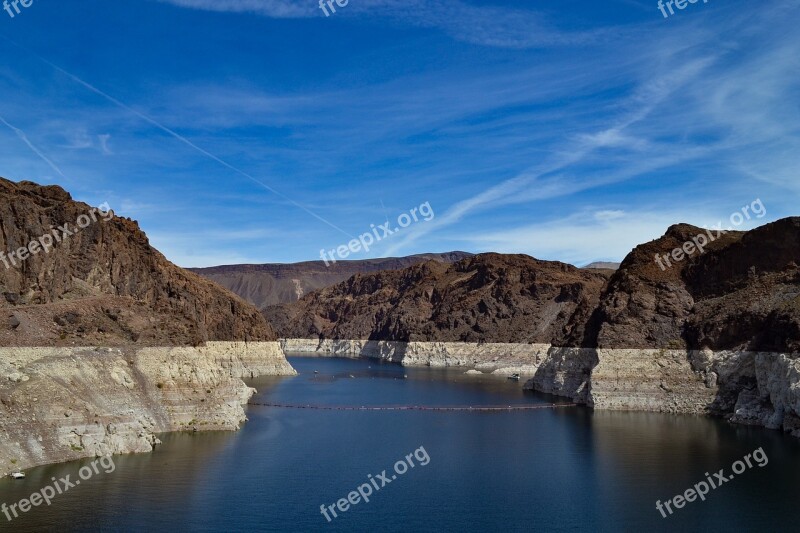 Lake Mead Hoover Dam Hoover Dam Nevada